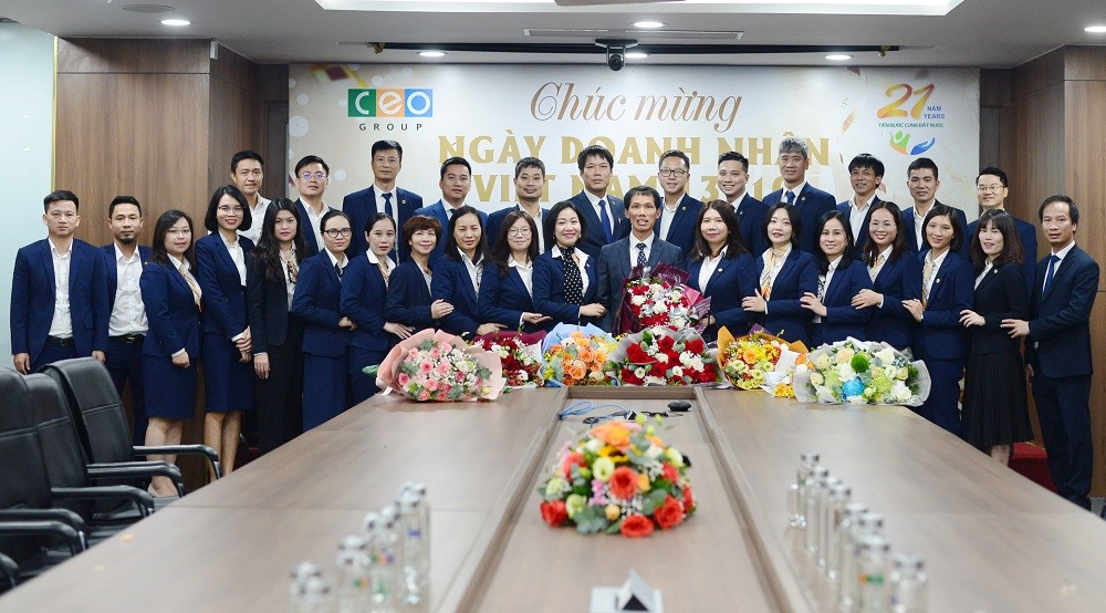 Tập đoàn CEO chúc mừng Ngày Doanh nhân Việt Nam năm 2022 - Tập đoàn CEO
